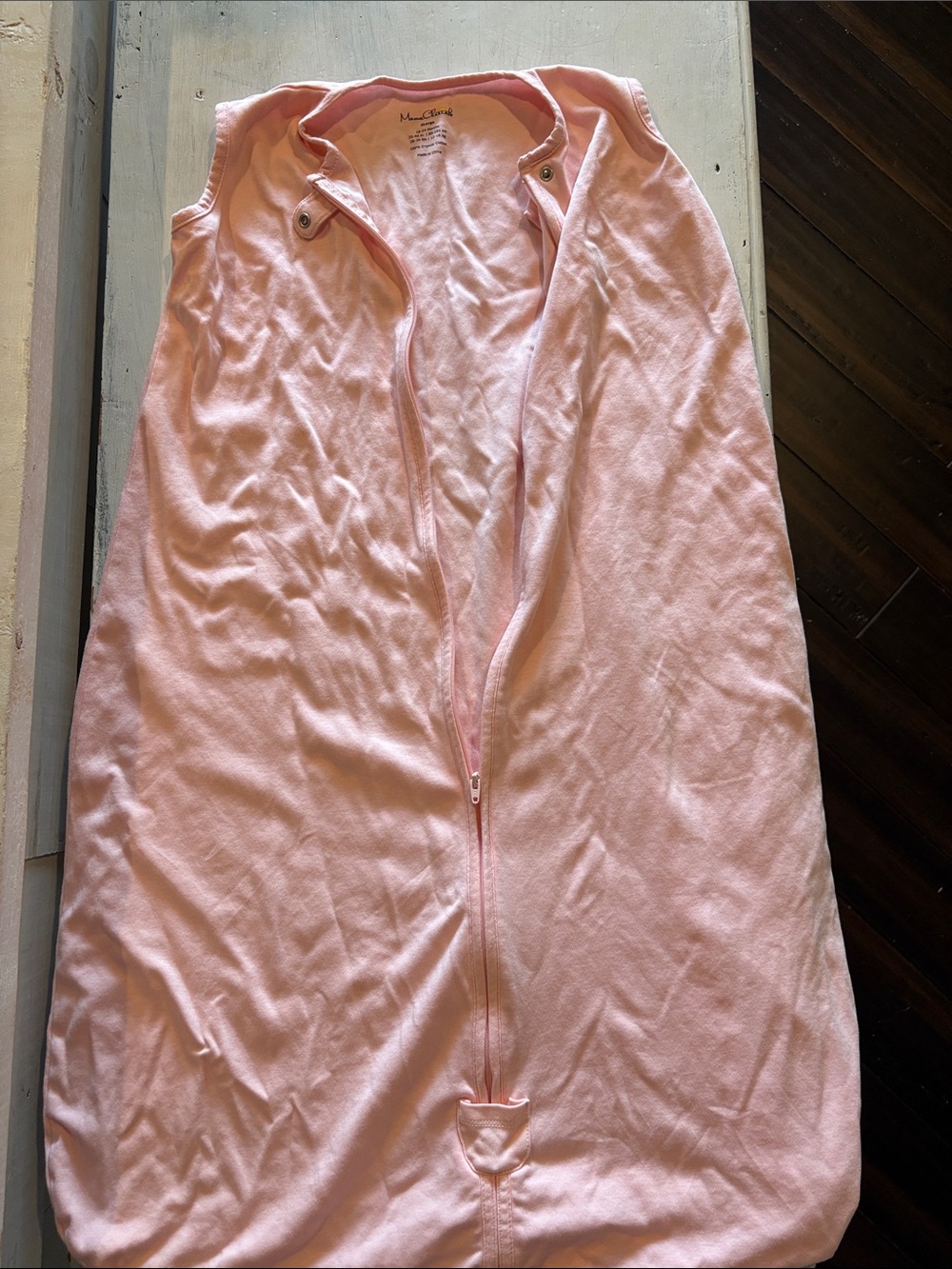 Pink Sleep Sack Robe - Lightweight Women’s Sleepwear + 18 m shorts